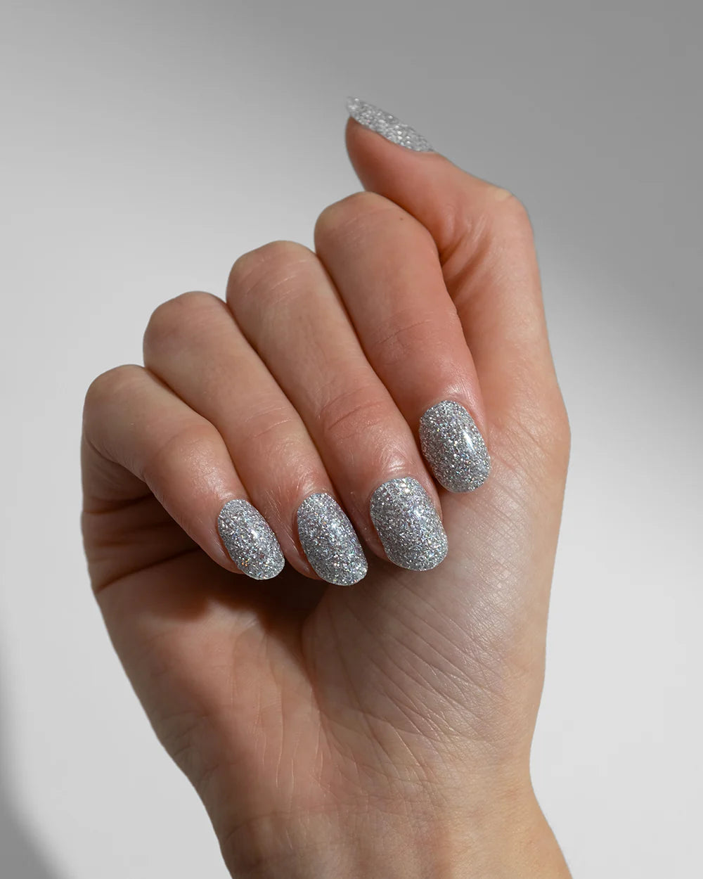 Glittery Silver UV